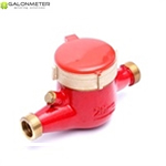 Multi jet hot water meter